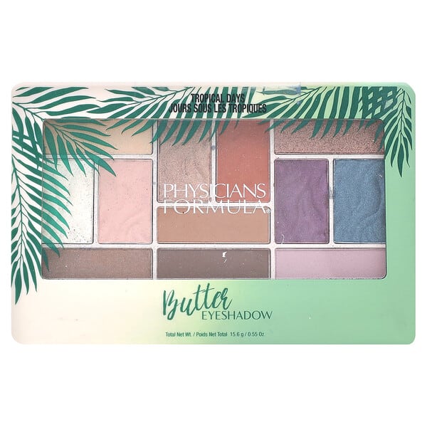 pfi10961_v_23.jpg Палитра теней для век с маслом, PF10961 Tropical Days, 15,6 г (0,55 унции) — Physicians Formula