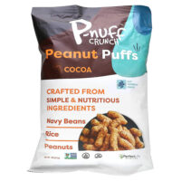 Crunch, арахисовые колечки, со вкусом какао, 113 г (4 унции) — P-Nuff
