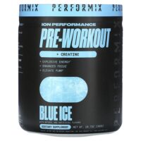 Performix, Ion Performance перед тренировкой + креатин, голубой лед, 303 г (10,7 унции)