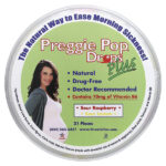 Preggie Pop Drops Plus, кислая малина, кислый лимон, 10 мг, 21 шт. — Preggie
