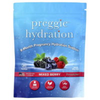 Hydration, ягодное ассорти, 20 пакетиков по 4 г (0,14 унции) — Preggie