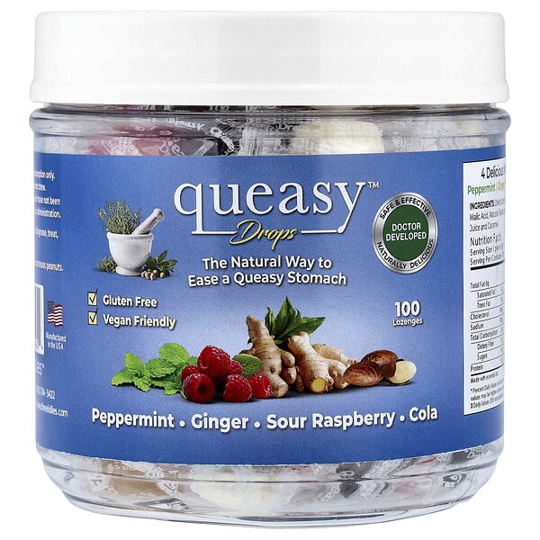 pge44432_v_8.jpg Queasy™, капли, ассорти, 100 пастилок — Preggie