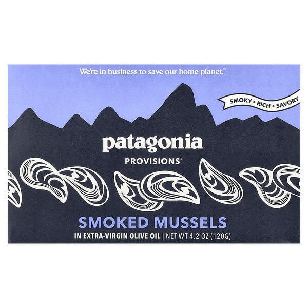 pgp02113_v_35.jpg Patagonia Provisions, копченые мидии в оливковом масле холодного отжима, 120 г (4,2 унции)
