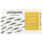 Patagonia Provisions, жареные испанские белые анчоусы с чесноком в органическом оливковом масле первого отжима, 120 г (4,2 унции)