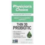 Thin 30, пробиотик, 30 капсул — Physician's Choice