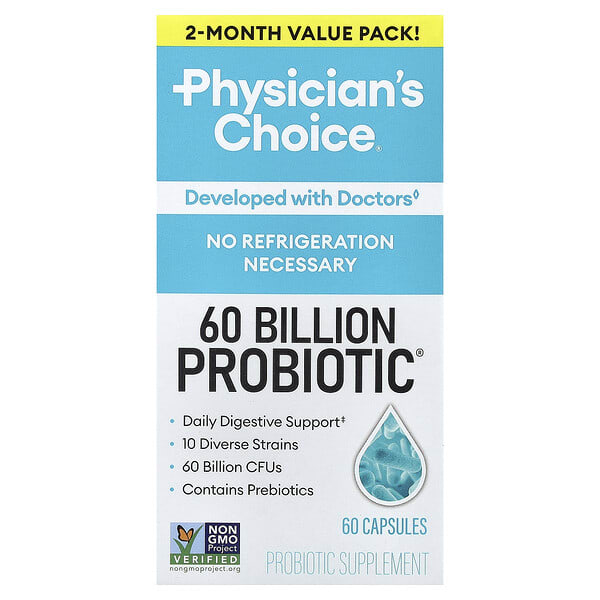 phc00858_v_20.jpg 60 Billion Probiotic®, 60 капсул — Physician's Choice