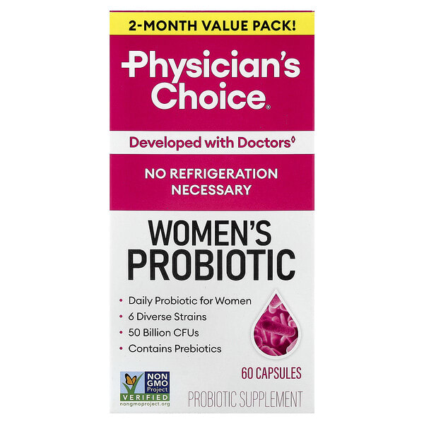phc00878_v_20.jpg пробиотик для женщин, 60 капсул — Physician's Choice