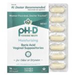 борная кислота, вагинальные свечи, 600 мг, 14 шт. — pH-D Feminine Health