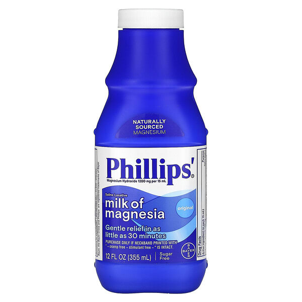 php35302_v_44.jpg Milk of Magnesia, оригинальное, 355 мл (12 жидк. унций) — Phillip's