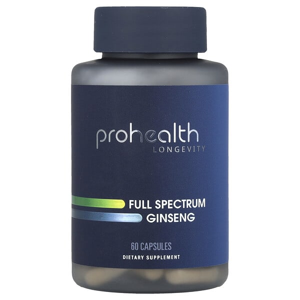 phv16076_v_16.jpg Женьшень полного спектра, 60 капсул — ProHealth Longevity
