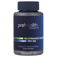никотинамид рибозид Pro 500, 60 капсул — ProHealth Longevity