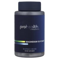 Глицинат магния, 90 капсул — ProHealth Longevity