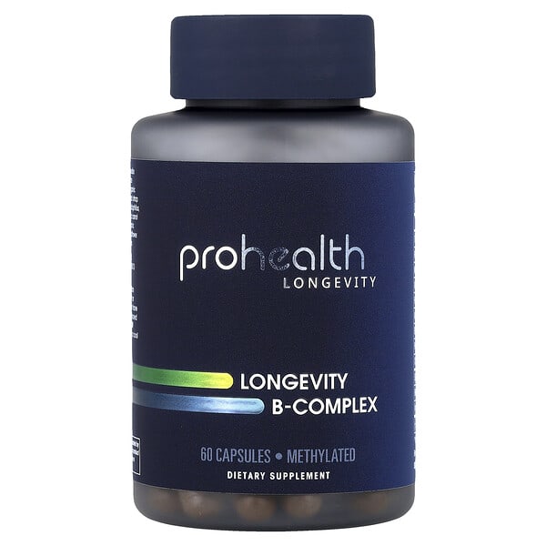 phv16153_v_8.jpg комплекс витаминов группы B для долголетия, 60 капсул — ProHealth Longevity
