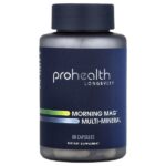Morning Mag™, мультиминералы, 60 капсул — ProHealth Longevity