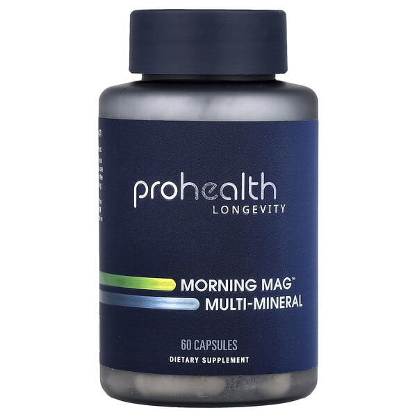 phv16173_v_8.jpg Morning Mag™, мультиминералы, 60 капсул — ProHealth Longevity