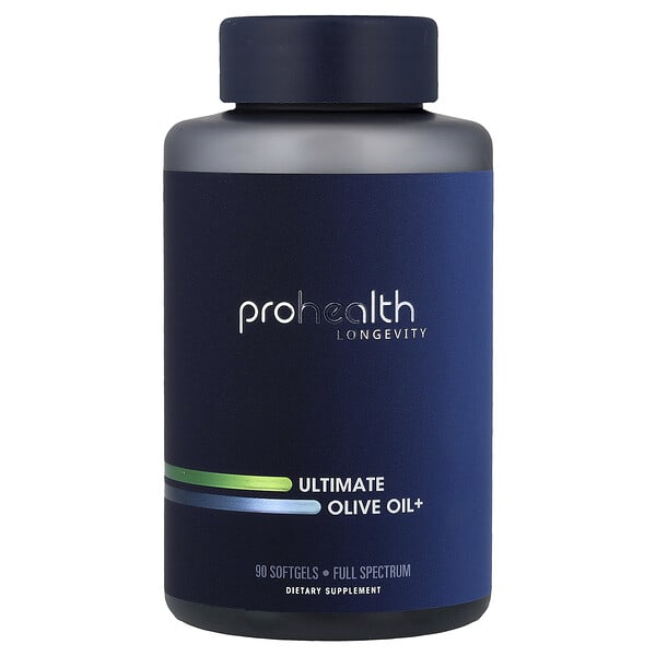 phv16175_v_8.jpg Ultimate Olive Oil+, 90 мягких таблеток — ProHealth Longevity