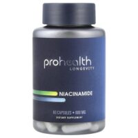 Ниацинамид, 600 мг, 60 капсул — ProHealth Longevity