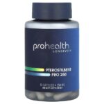Птеростильбен про 250, 250 мг, 60 капсул — ProHealth Longevity