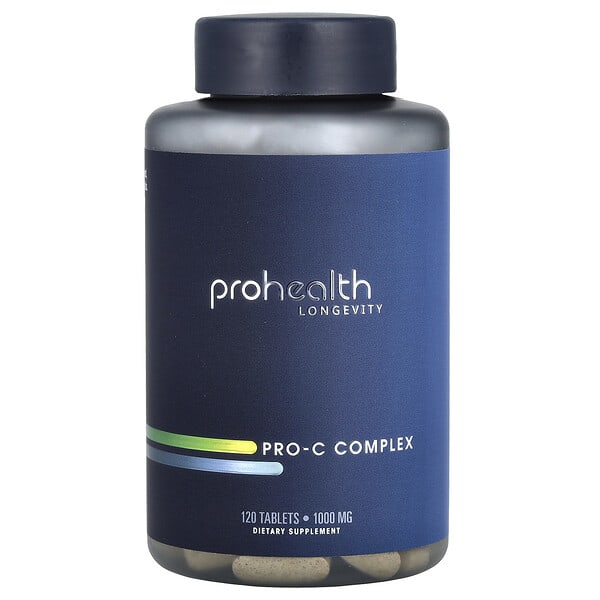 phv41038_v_8.jpg Pro-C Complex, 1000 мг, 120 таблеток — ProHealth Longevity