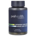 Optimized Curcumin, Brain and Focus, 60 капсул — ProHealth Longevity