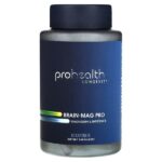 Brain-Mag Pro, L-треонат магния, 90 капсул (48 мг на капсулу) — ProHealth Longevity