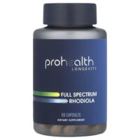 Родиола полного спектра, 60 капсул — ProHealth Longevity