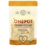 OnePot, органический кичари, белый рис басмати, желтый мунг дал и специи, 125 г — Pure Indian Foods
