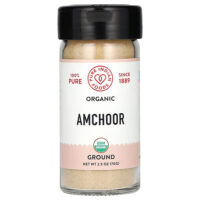 Amchoor, органический продукт, молотый, 70 г (2,5 унции) — Pure Indian Foods