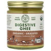 Органическое гхи для пищеварительной системы, 220 г (7,8 унции) — Pure Indian Foods