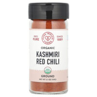 органический кашмирский красный чили, молотый, 59 г (2,1 унции) — Pure Indian Foods