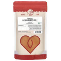 Органический кашмирский красный перец чили, молотый, 226 г (8 унций) — Pure Indian Foods