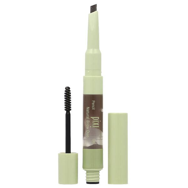 pix25102_v_37.jpg 2-в-1 Natural Brow Duo, карандаш и гель для бровей, 0633 темно-коричневый, 1 шт. — Pixi Beauty