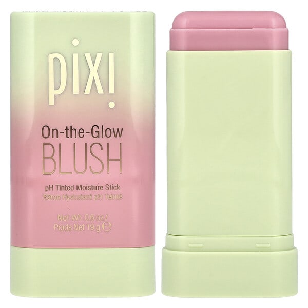 pix34303_v_26.jpg On-The-Glow Blush, pH тонирующий увлажняющий стик, тон для щек, 19 г (0,6 унции) — Pixi Beauty