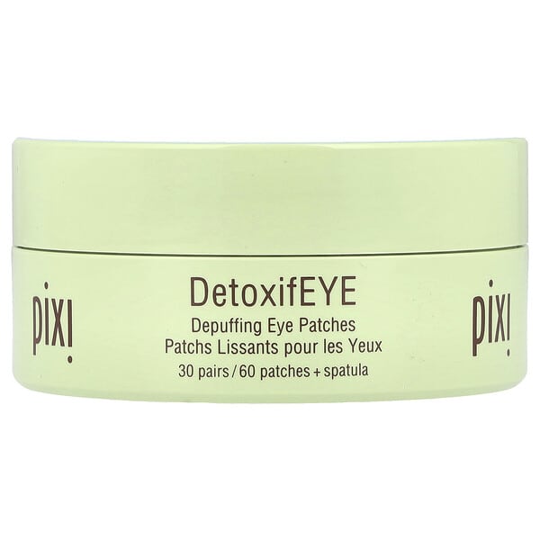 pix82212_v_45.jpg Skintreats, DetoxifEye, патчи для глаз против отечности, 30 пар + лопатка — Pixi Beauty