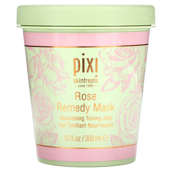 pix82228_v_13.jpg Skintreats, маска для лица с розой, 300 мл (10 жидк. унций) — Pixi Beauty