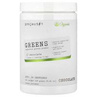 Greens, суперфуд: зелень в порошке, шоколад, 228 г (8,04 унции) — Project 1 Nutrition
