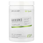 Greens, Superfoods, зеленый в порошке, со вкусом яблока и мяты, 183 г (6,46 унции) — Project 1 Nutrition