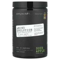 Amino Evolution, аминокислота с кислым яблоком, 429 г (15,13 унции) — Project 1 Nutrition