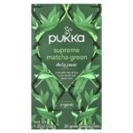 Pukka Herbs, органический зеленый чай, высшего качества зеленый матча, 20 саше, 30 г (1,05 унции)