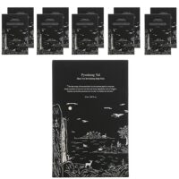 Восстанавливающая косметическая маска с черным чаем, 10 масок, 0,85 жидких унций (25 мл) — Pyunkang Yul