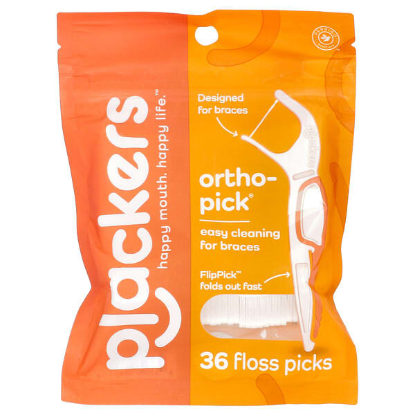 plc06651_v_9.jpg Orthopick, зубная нить, 36 шт. — Plackers