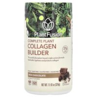 Complete Plant Collagen Builder, насыщенный шоколад, 324 г (11,43 унции) — PlantFusion