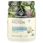 Complete Protein, сливочные стручки ванили, 450 г (15,87 унции) — PlantFusion