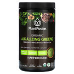 Органическая подщелачивающая зелень, 240 г (8,46 унции) — PlantFusion