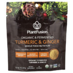 органическая и ферментированная куркума и имбирь, 135 г (4,76 унции) — PlantFusion