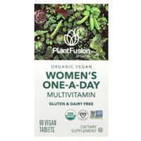 Мультивитамины для женщин, 60 веганских таблеток — PlantFusion