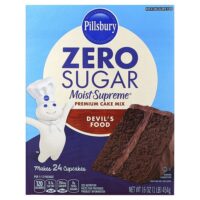 Moist Supreme®, смесь для приготовления тортов премиального качества, без сахара, 454 г (16 унций) — Pillsbury
