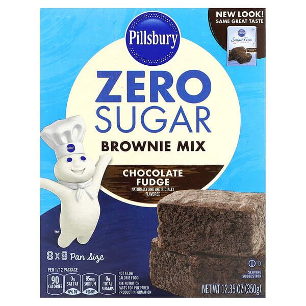 pll55306_v_8.jpg Zero Sugar, смесь для брауни, шоколадная помадка, 350 г (12,35 унции) — Pillsbury