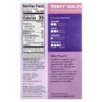 Teensy Snacks с воздушной киноа, снеки из мягких фруктов, для детей от 18 месяцев, ягоды, 5 упаковок по 10 г (0,35 унции) — Plum Organics — изображение 2