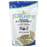 органическая пророщенная гречка, 454 г (16 унций) — Pure Living